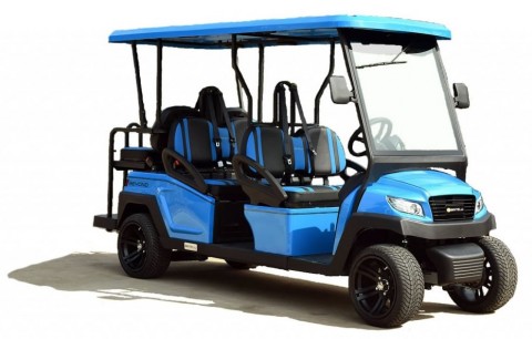Six Person Street Legal Electric Golf Cart - In Season - DELIVERED (Memorial Day Weekend to Labor Day Weekend)